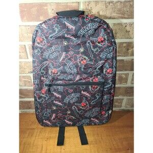 STRANGER THINGS Hellfire Club Backpack Devil Adjustable Strap NWT Back To School